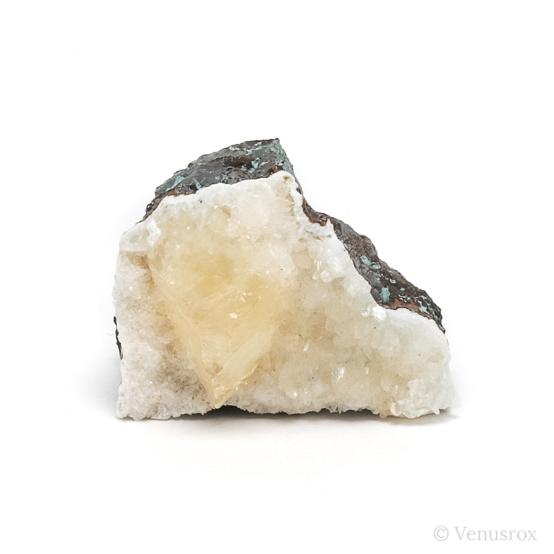 Calcite Calcite on Matrix Natural Cluster from India | Venusrox