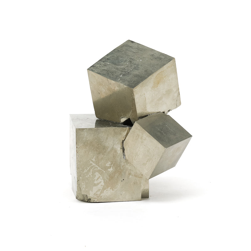 Natural Pyrite Cube Cluster from Navajun, La Rioja, Spain | Venusrox