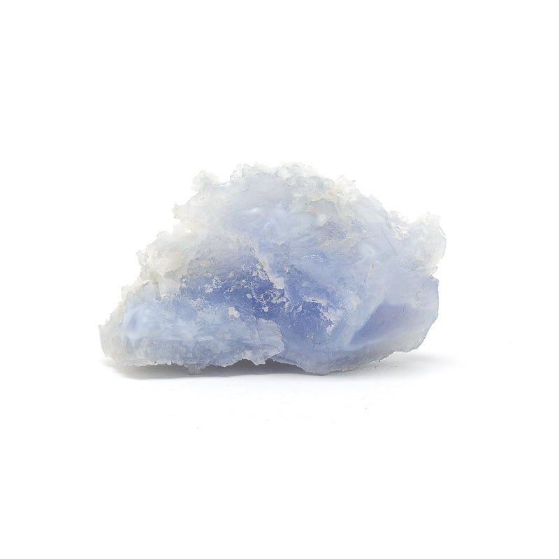 Blue Chalcedony Natural Crystal from Chikwawa, Malawi | Venusrox