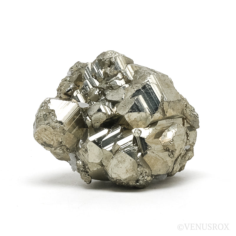 Pyrite Natural Cluster from the Huanzala Mine, Huallanca District, Dos de Mayo Province, Huánuco Department, Peru | Venusrox