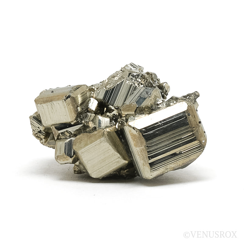 Pyrite Natural Cluster from the Huanzala Mine, Huallanca District, Dos de Mayo Province, Huánuco Department, Peru | Venusrox