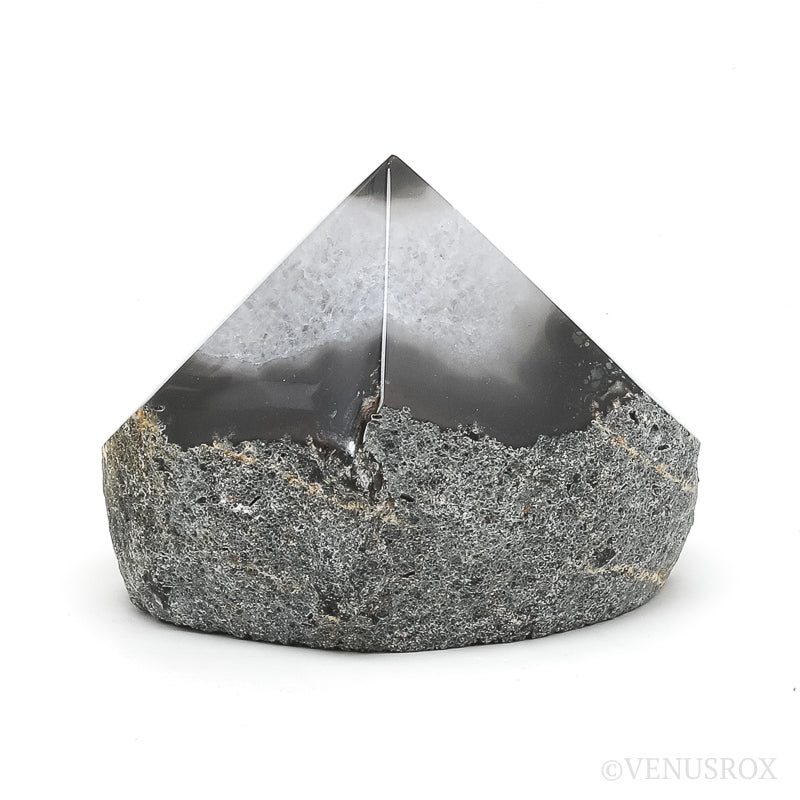 Agate with Quartz Polished/Naturtal Point from Brazil | Venusrox
