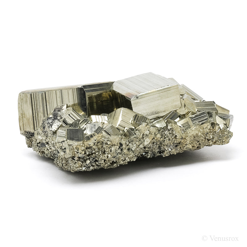 Pyrite Natural Cluster from the Huanzala Mine, Huallanca District, Dos de Mayo Province, Huánuco Department, Peru | Venusrox