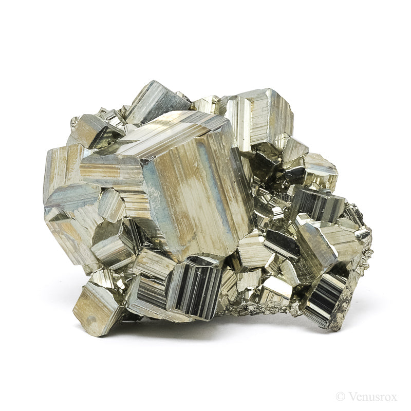 Pyrite Natural Cluster from the Huanzala Mine, Huallanca District, Dos de Mayo Province, Huánuco Department, Peru | Venusrox