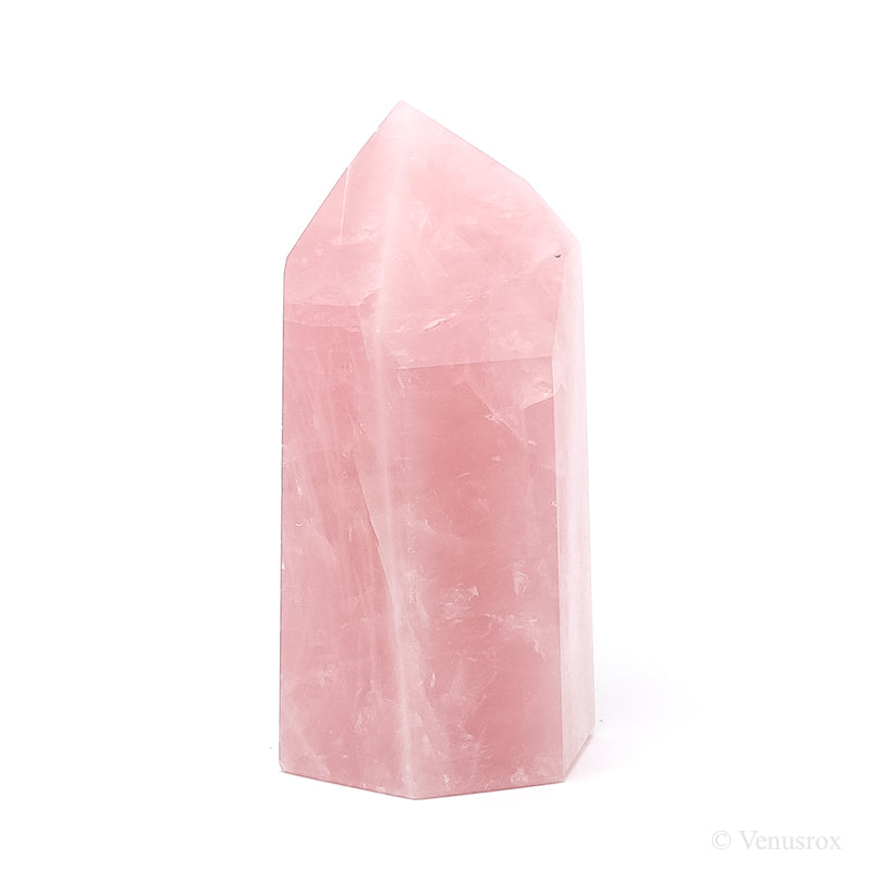 Rose Quartz Polished Point from Brazil | Venusrox