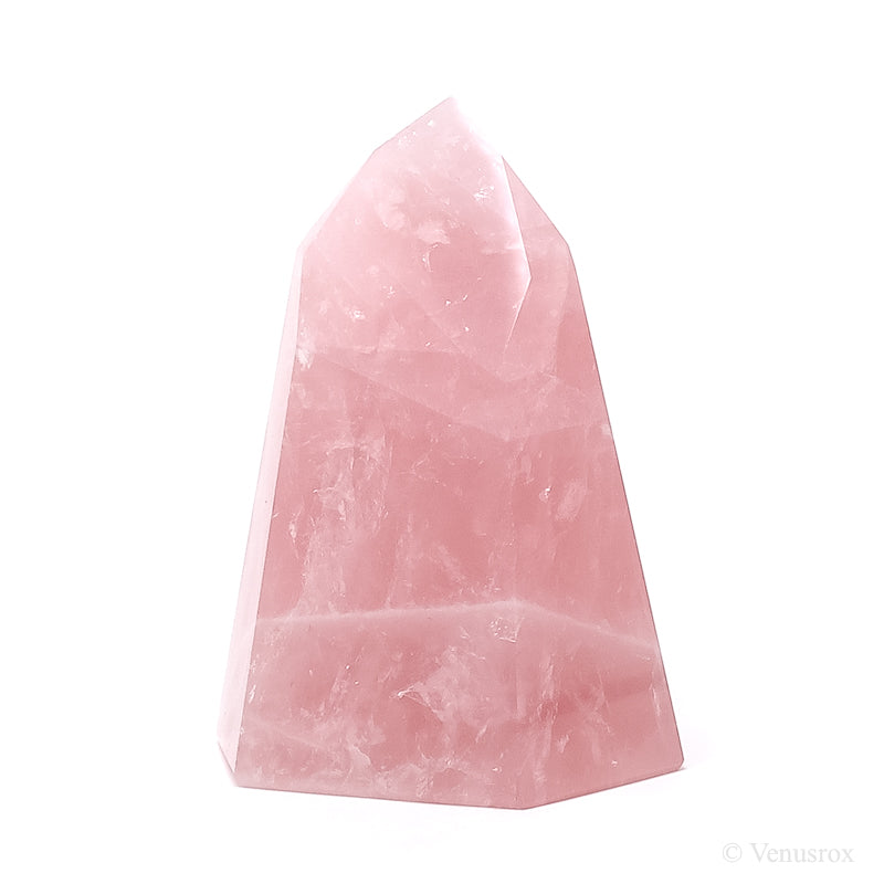 Rose Quartz Polished Point from Brazil | Venusrox