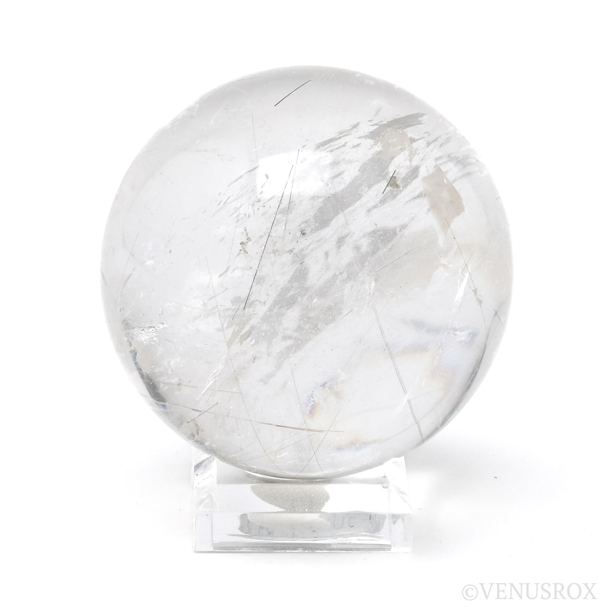 Clear Quartz Polished Sphere from Brazil | Venusrox
