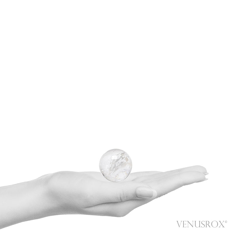 Clear Quartz Polished Sphere from Brazil | Venusrox
