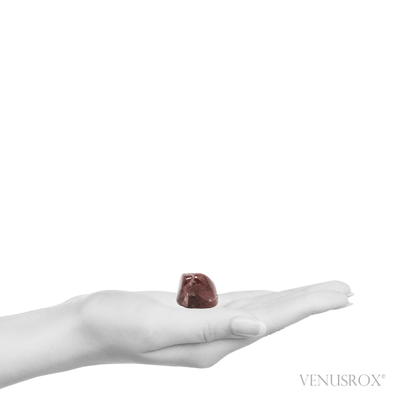 Strawberry Quartz Polished Crystal from Tanzania | Venusrox