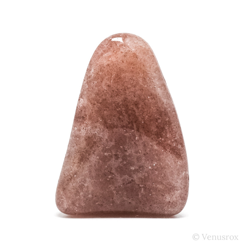 Strawberry Quartz Polished Crystal from Tanzania | Venusrox