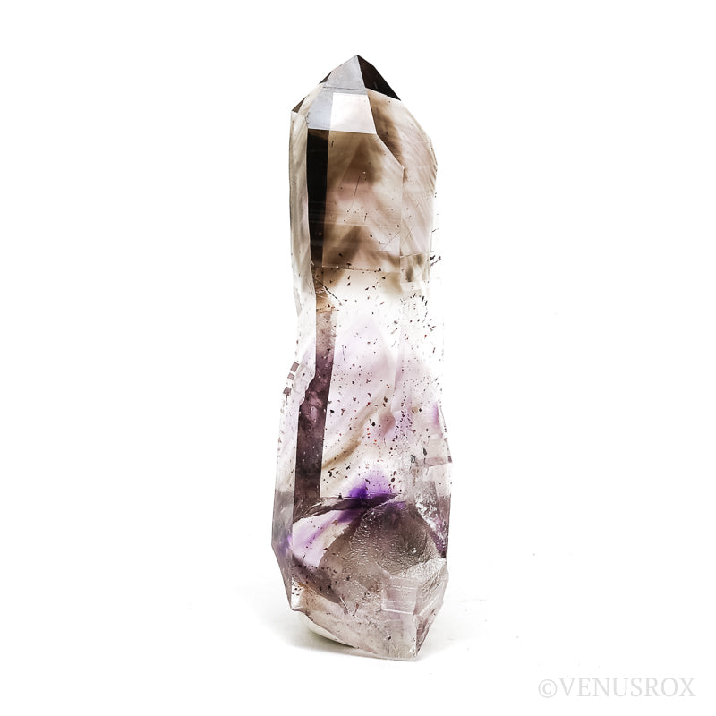 Brandberg Amethyst/Smoky Phantom Quartz Natural Point from the Brandberg Mountains, Namibia | Venusrox
