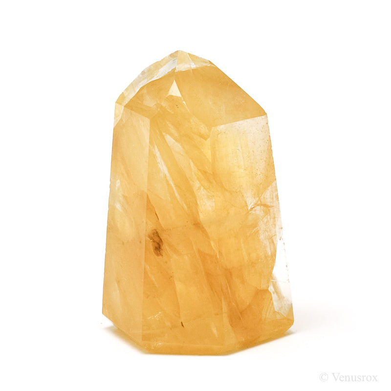 Golden Quartz Polished Point from Brazil | Venusrox