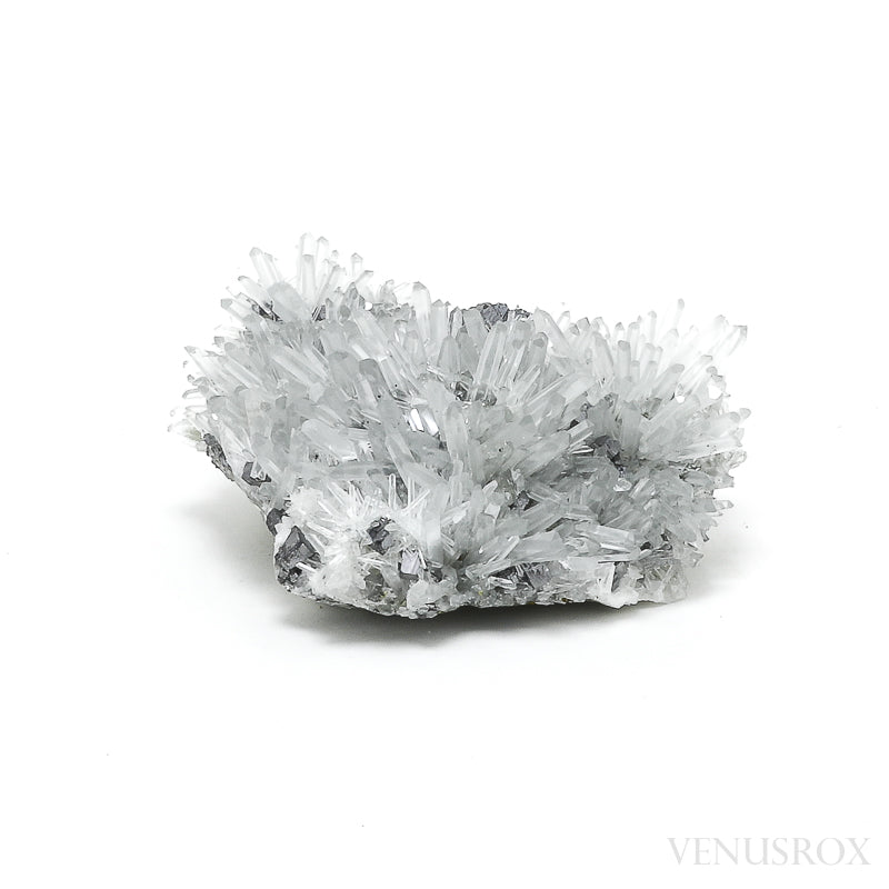 Clear Quartz with Galena Natural Cluster from Bulgaria | Venusrox