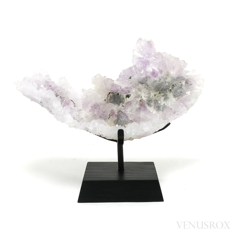 Amethyst Natural 'Flower' from Ametista do Sul, Alto Uruguai region, Rio Grande do Sul, Brazil, mounted on a bespoke stand | Venusrox