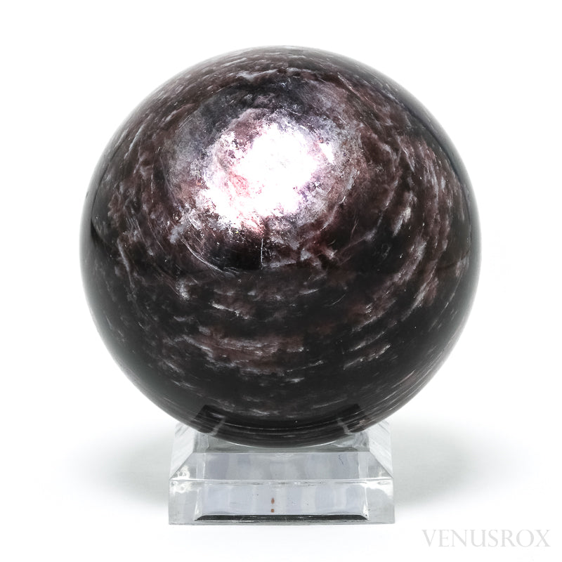 Lepidolite Polished Sphere from Brazil | Venusrox