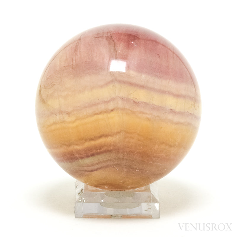 An exquisite Fluorite Polished Sphere from China | Venusrox