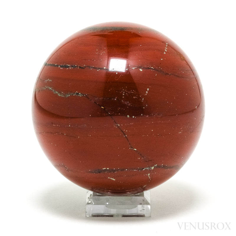 Seftonite (African Bloodstone) Polished Sphere from South Africa | Venusrox