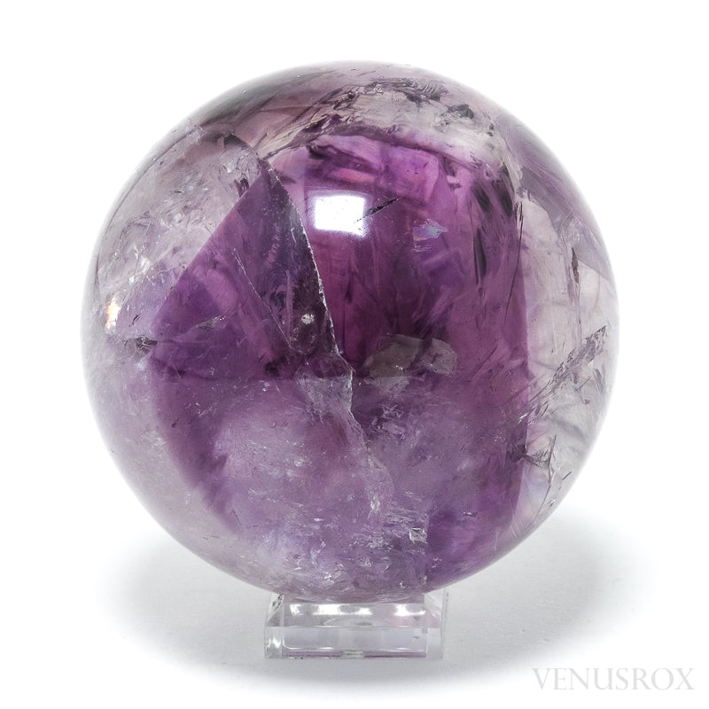 Amethyst Phantom Polished Sphere from Brazil | Venusrox