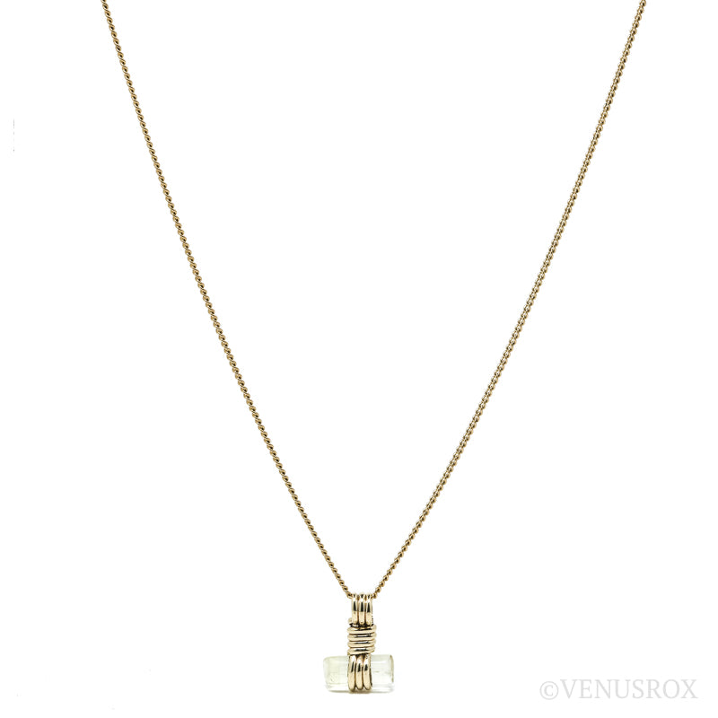 Heliodor Polished Crystal Pendant from Ukraine | Venusrox