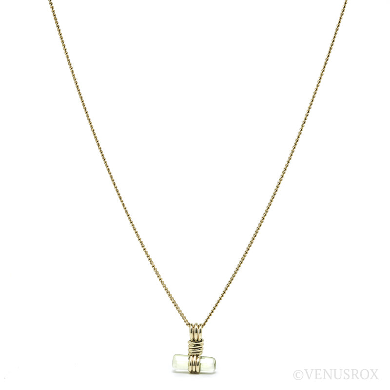 Heliodor Polished Crystal Pendant from Ukraine | Venusrox