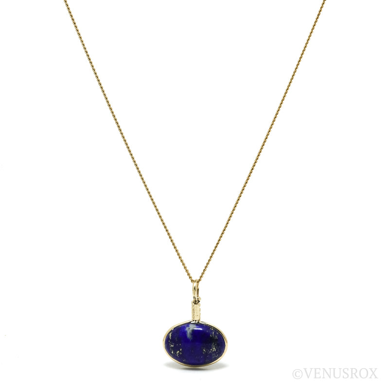 Lapis Lazuli Polished Crystal Pendant from Afghanistan | Venusrox