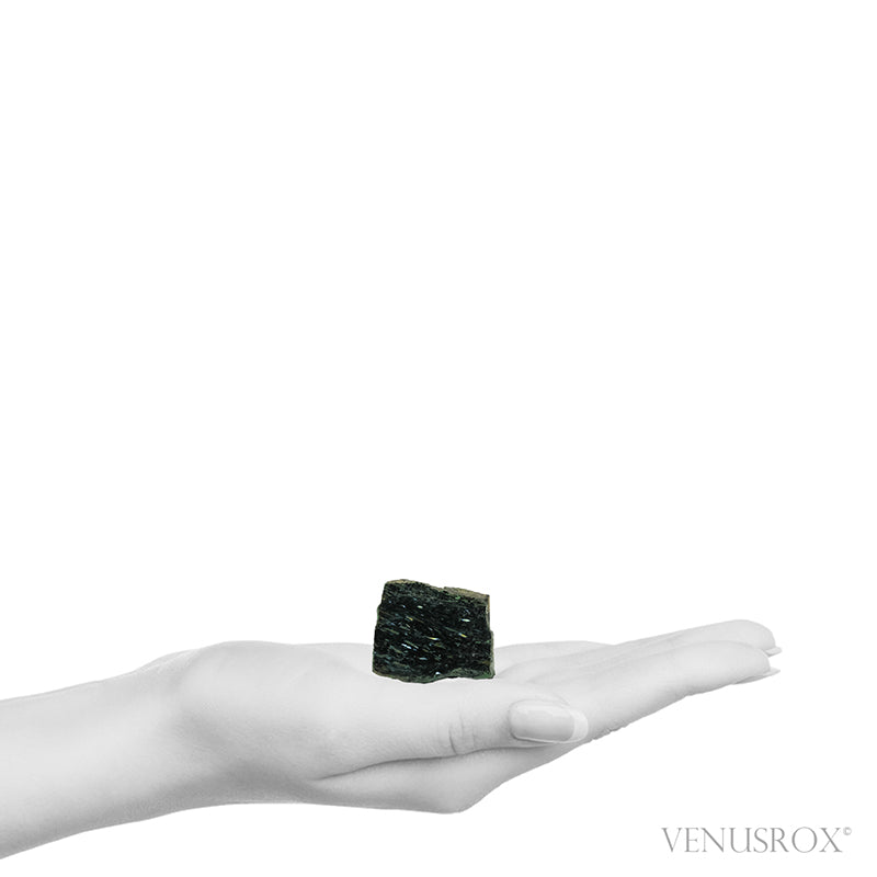 Nuummite Part Polished/Part Natural Slice from Nuuk, Sermersooq, Greenland | Venusrox
