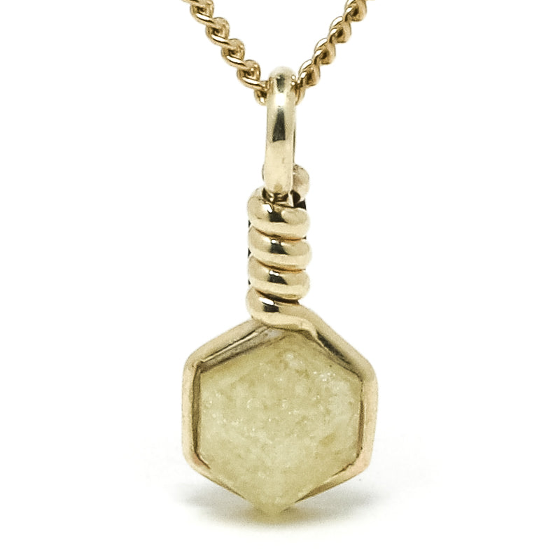 Rhodizite Natural Crystal Pendant from Madagascar | Venusrox