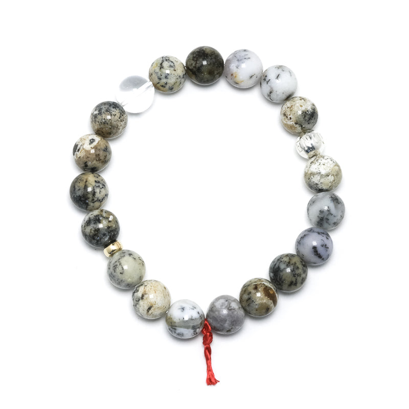 Merlinite Bead Bracelet from the USA | Venusrox