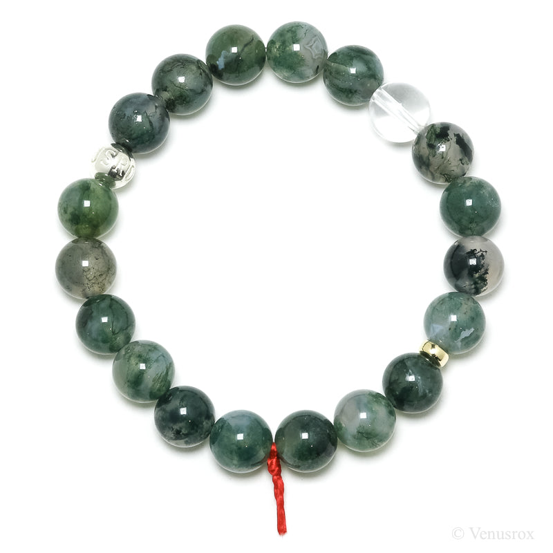 Moss Agate Bracelet from India | Venusrox