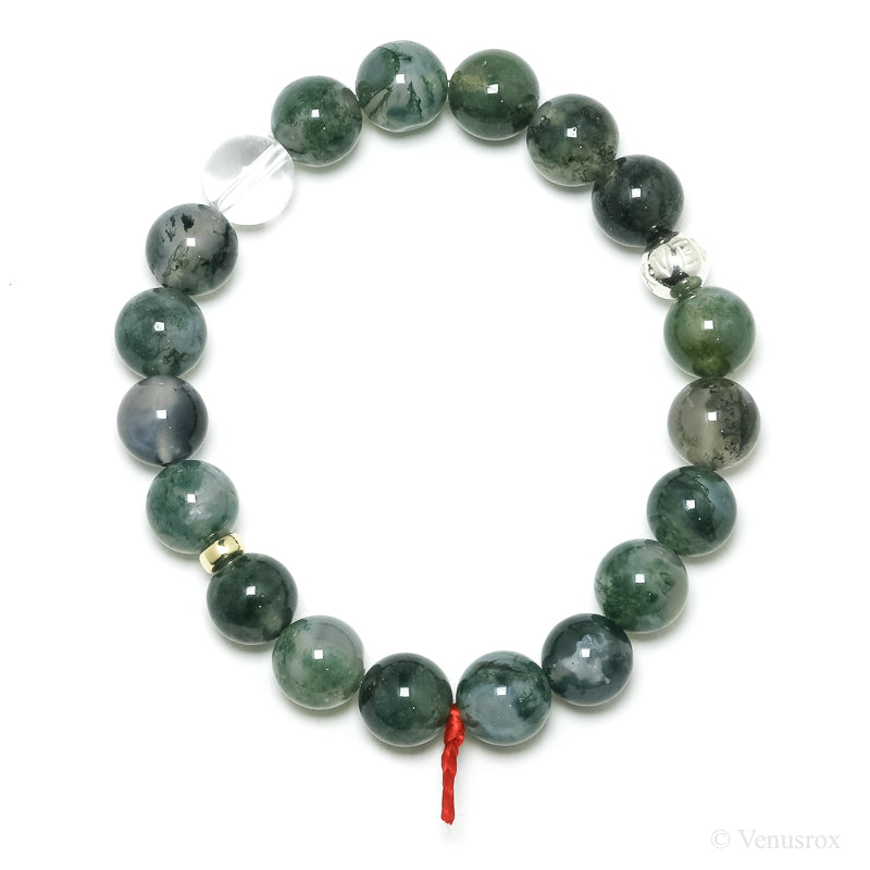 Moss Agate Bracelet from India | Venusrox
