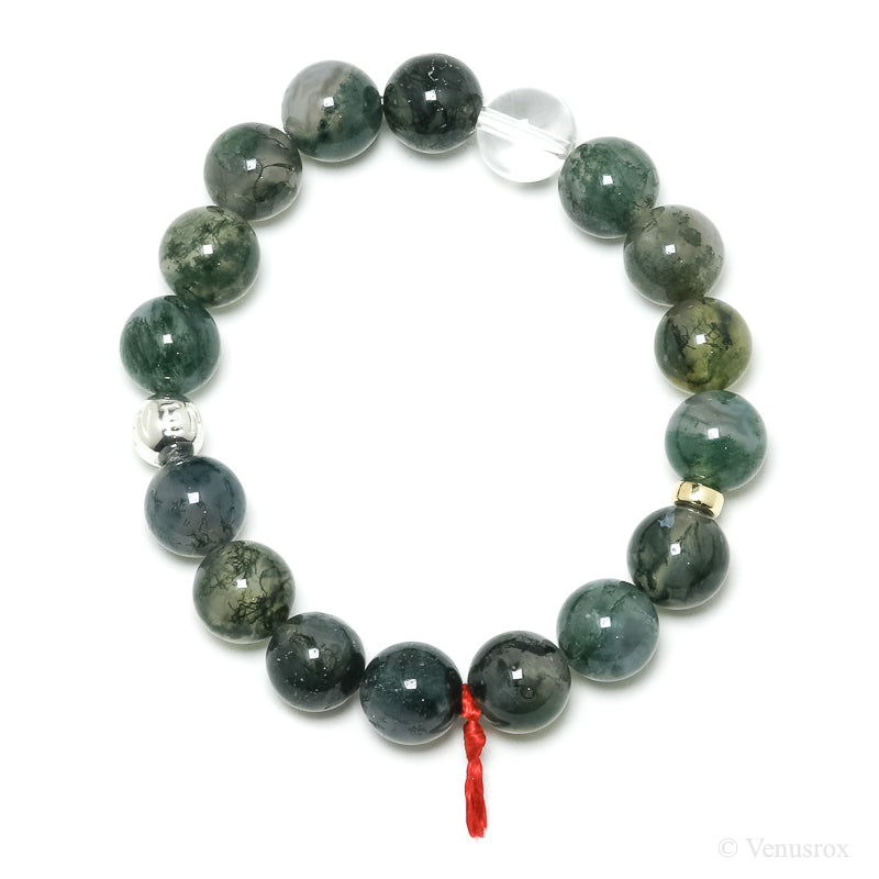 Moss Agate Bracelet from India | Venusrox