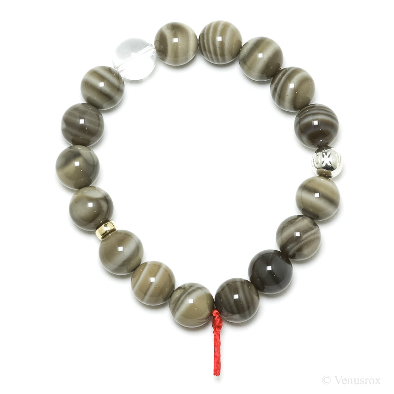 Flint Bead Bracelet from Poland | Venusrox