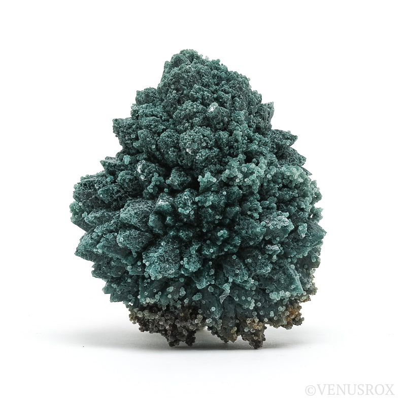 Celadonite included Apophyllite Natural Cluster from Jalgaon, Maharashtra, India