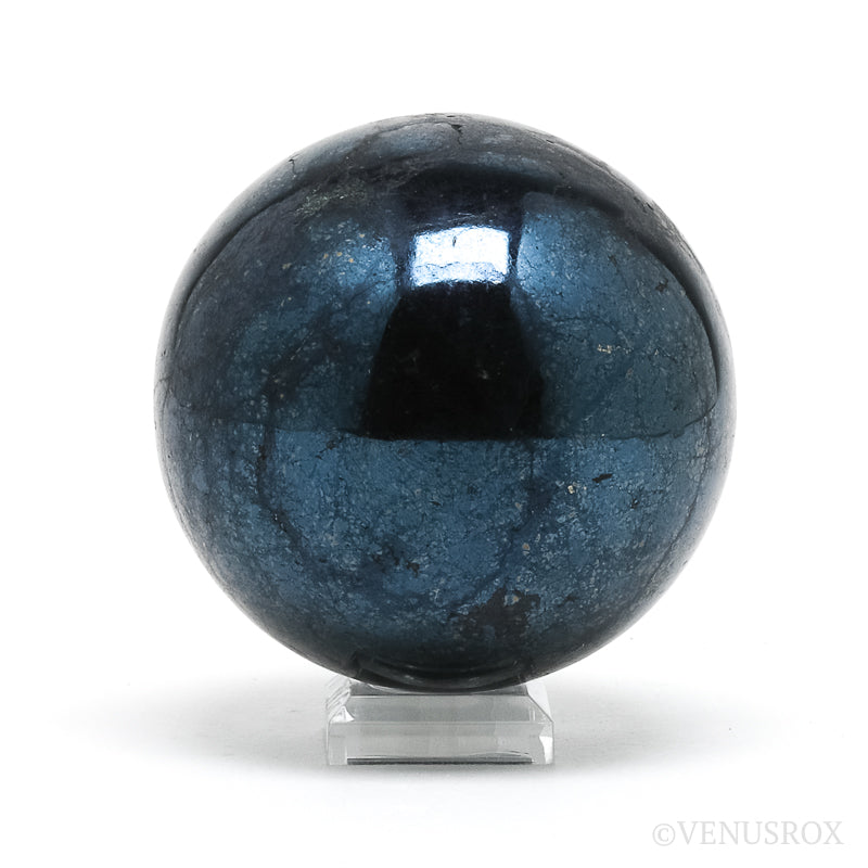 Covellite Polished Sphere from Peru | Venusrox