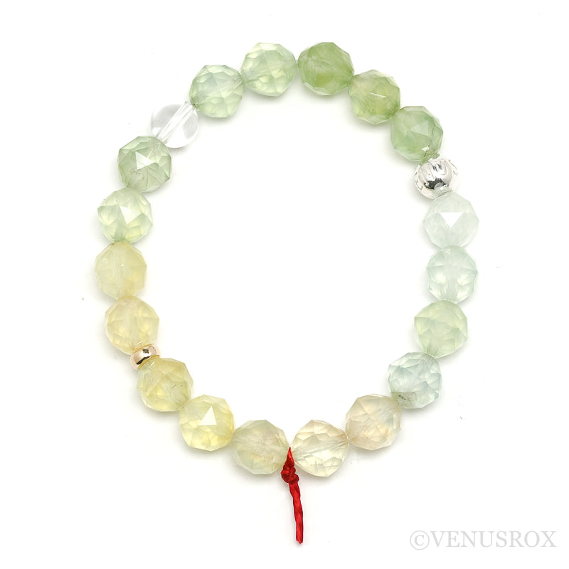 Prehnite Bracelet from Mali | Venusrox