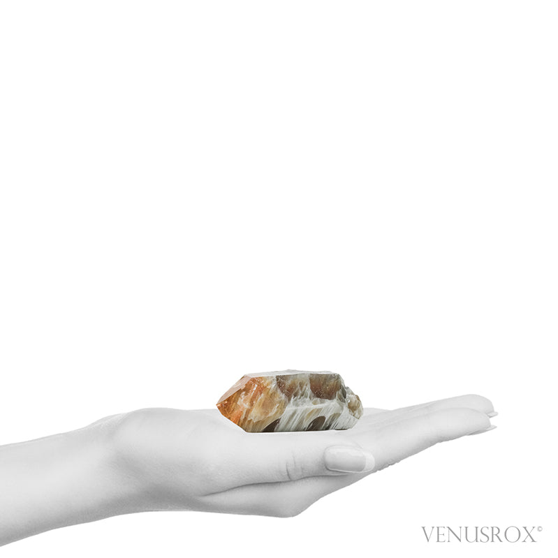 Amphibole Quartz Polished/Natural Point from Brazil | Venusrox