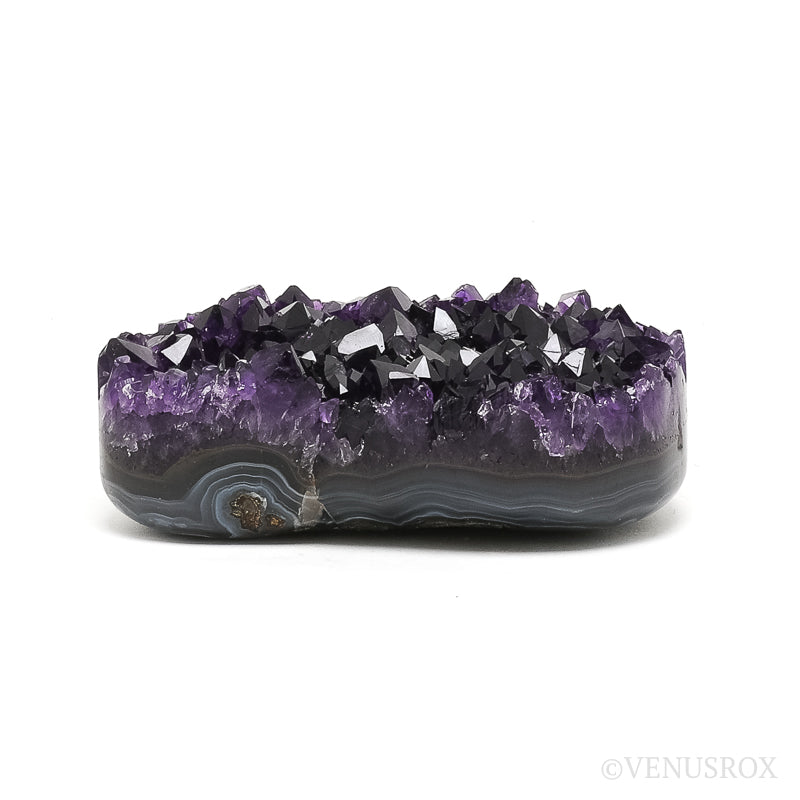 Amethyst with Agate Polished/Natural Cluster from Uruguay | Venusrox