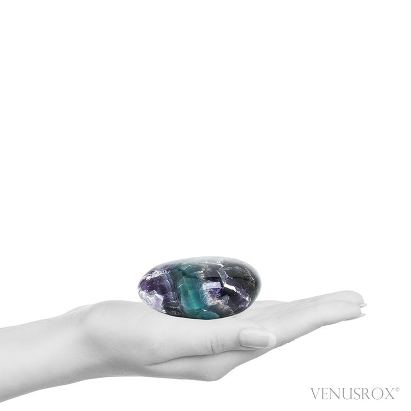 Fluorite Polished Heart from Mexico | Venusrox