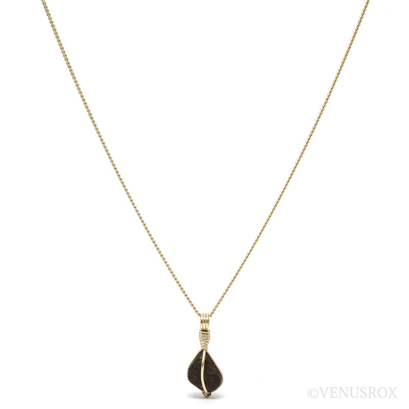 NWA Chondrite Meteorite Pendant from the Sahara Desert, North-West Africa | Venusrox