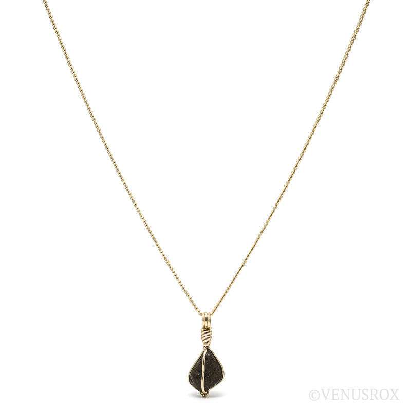 NWA Chondrite Meteorite Pendant from the Sahara Desert, North-West Africa | Venusrox