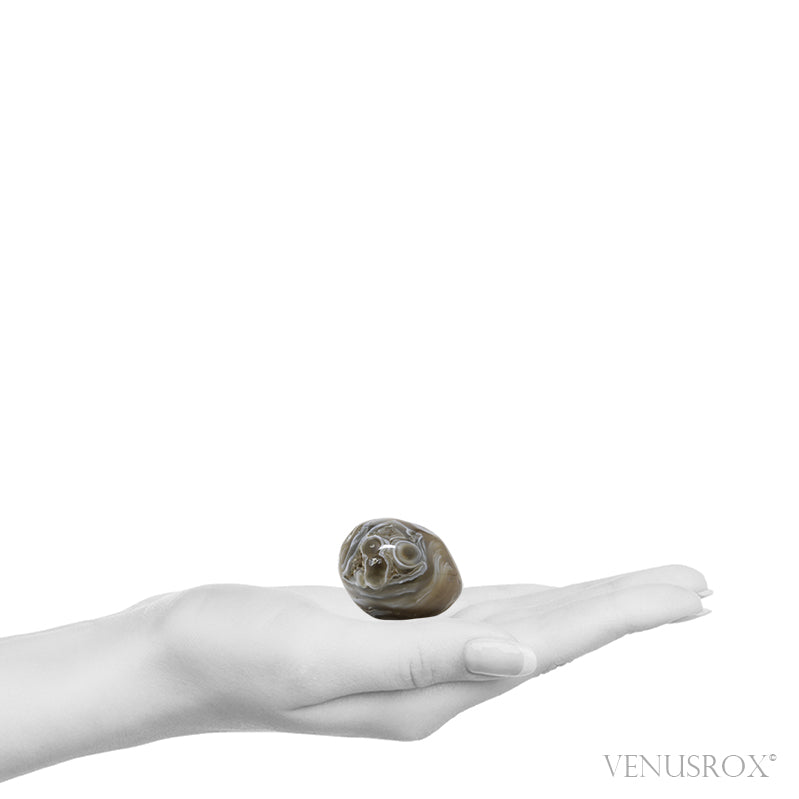 Enhydro Agate Polished Crystal from Brazil | Venusrox