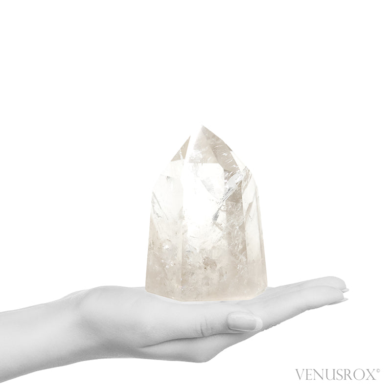 Lemurian Quartz Polished Point from Brazil | Venusrox