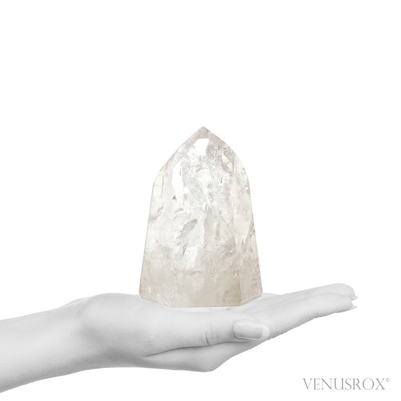 Lemurian Quartz Polished Point from Brazil | Venusrox