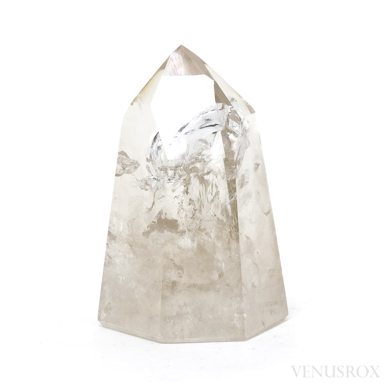 Smoky Lemurian Quartz Polished Point from Brazil | Venusrox