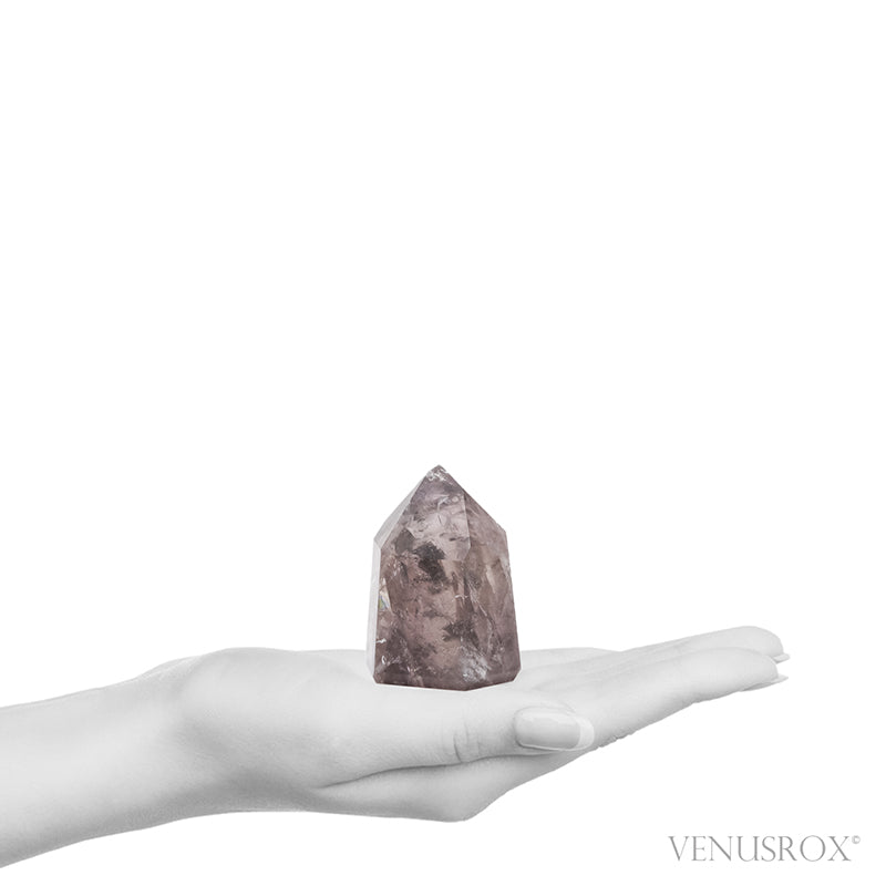 Amethyst Phantom Polished Point from Brazil | Venusrox