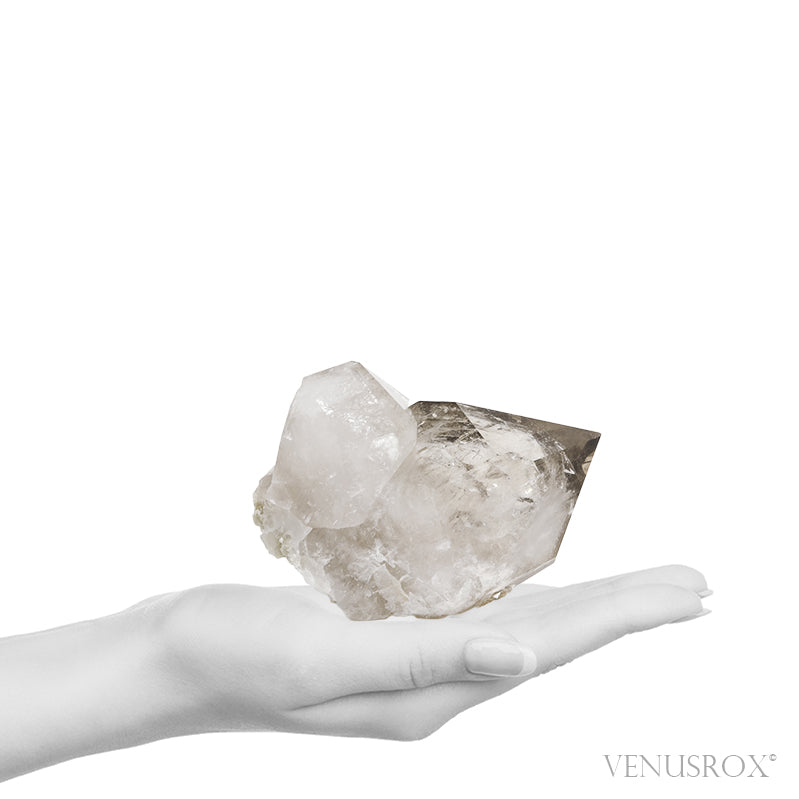 Smoky Phantom Quartz Natural Cluster from Brazil | Venusrox