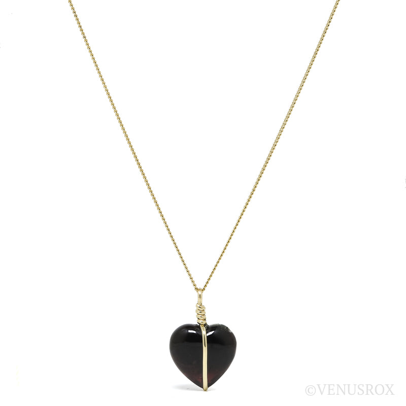 A stunning Rubellite Polished Heart Pendant from Brazil | Venusrox, the UK's Premier Crystal Showroom