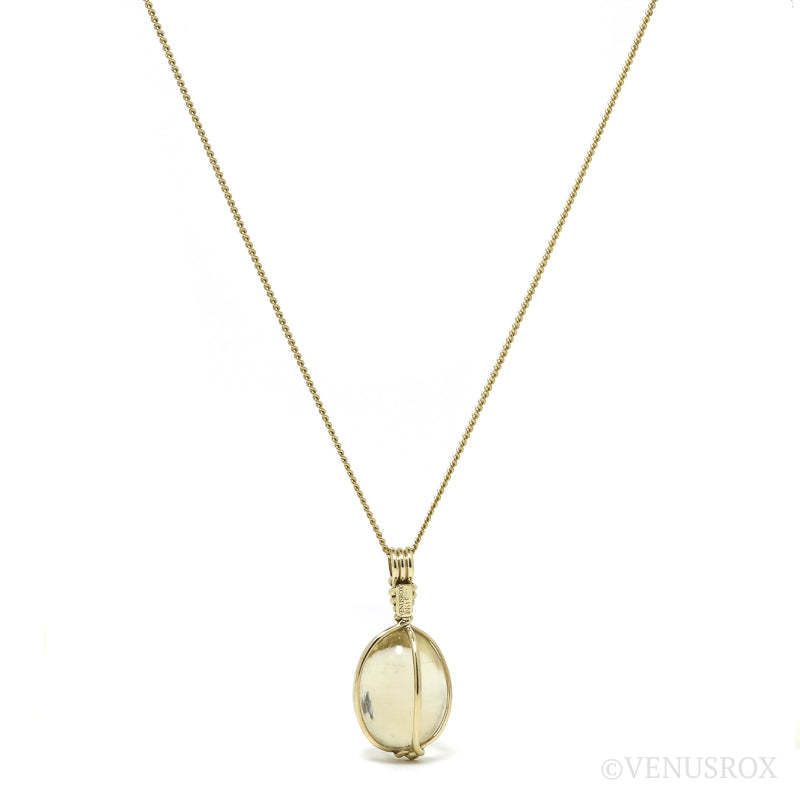 Natural Citrine Polished Crystal Pendant from Madagascar | Venusrox