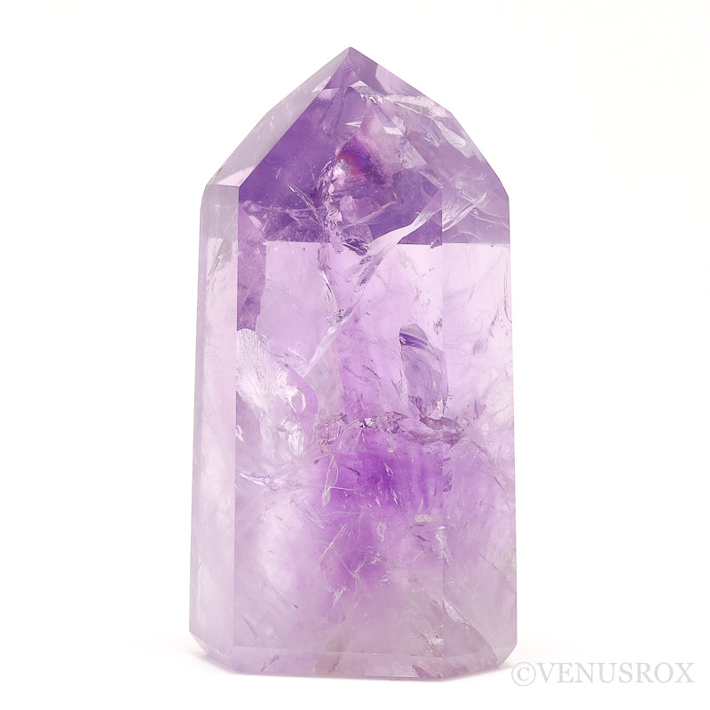 Amethyst Phantom Polished Point from Brazil | Venusrox