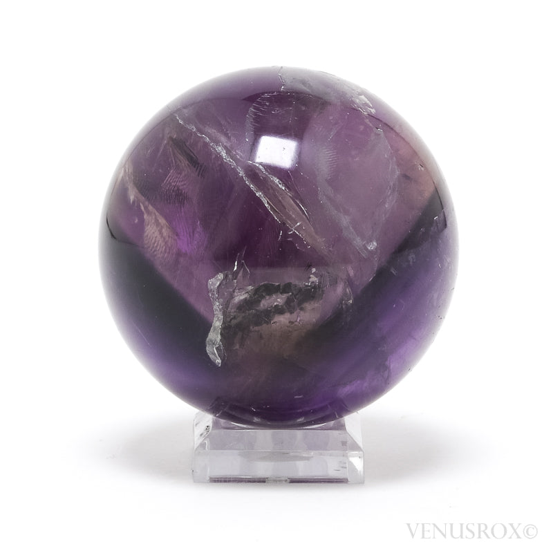 Amethyst Phantom Polished Sphere from Brazil | Venusrox